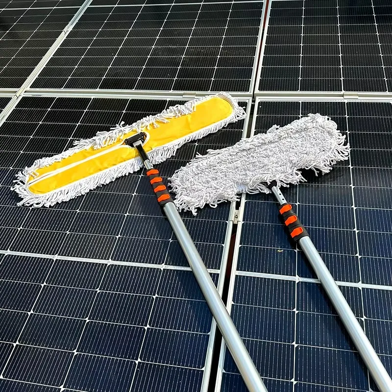 Telescopic Solar Panel Cleaning Brush Portable Efficient Solar Panel Washing Tool
Telescopic Solar Panel Cleaning Brush Portable Efficient Solar Panel Washing Tool