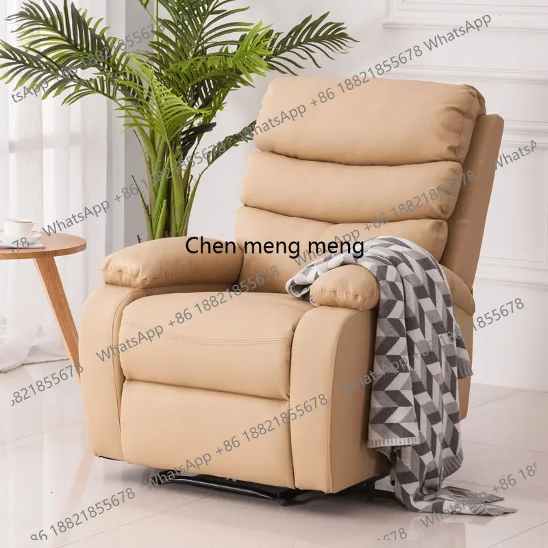 Modern Genuine Leather Single-Person Electric Massage Recliner Sofa Headrest Remote Control Metal Frame for Elderly Home
Modern Genuine Leather Single-Person Electric Massage Recliner Sofa Headrest Remote Control Metal Frame for Elderly Home