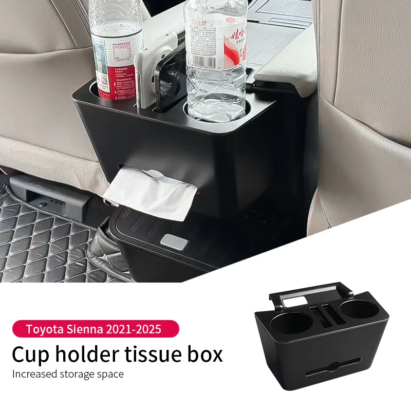 Car Central Control Armrest Storage Box Cup Holder Tissue Box Organizer Case Interior Accessories For Toyota Sienna 2021-2025
Car Central Control Armrest Storage Box Cup Holder Tissue Box Organizer Case Interior Accessories For Toyota Sienna 2021-2025