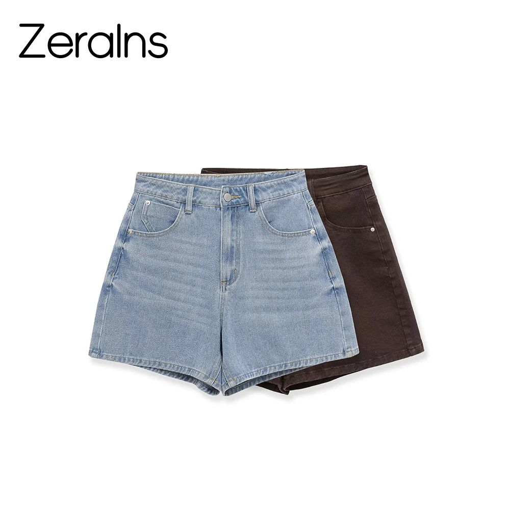 ZERAINS New Women's Fashion European and American Style Simple High Waist Loose Comfortable Shorts
ZERAINS New Women's Fashion European and American Style Simple High Waist Loose Comfortable Shorts