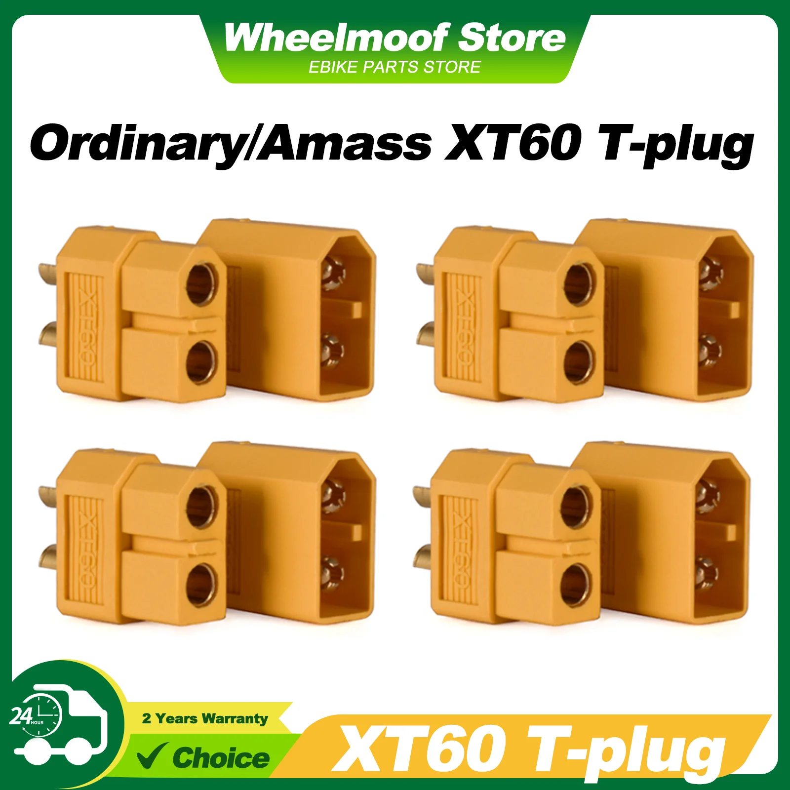9IMOD 6/10/20pairs XT60 T-plug Male Female Bullet Connectors Amass XT60H Plug Deans for RC Lipo Battery
9IMOD 6/10/20pairs XT60 T-plug Male Female Bullet Connectors Amass XT60H Plug Deans for RC Lipo Battery
