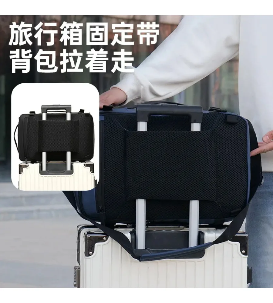 Multi purpose men’s commuter bag convertible single shoulder or double shoulder design with large capacity
Multi purpose men’s commuter bag convertible single shoulder or double shoulder design with large capacity