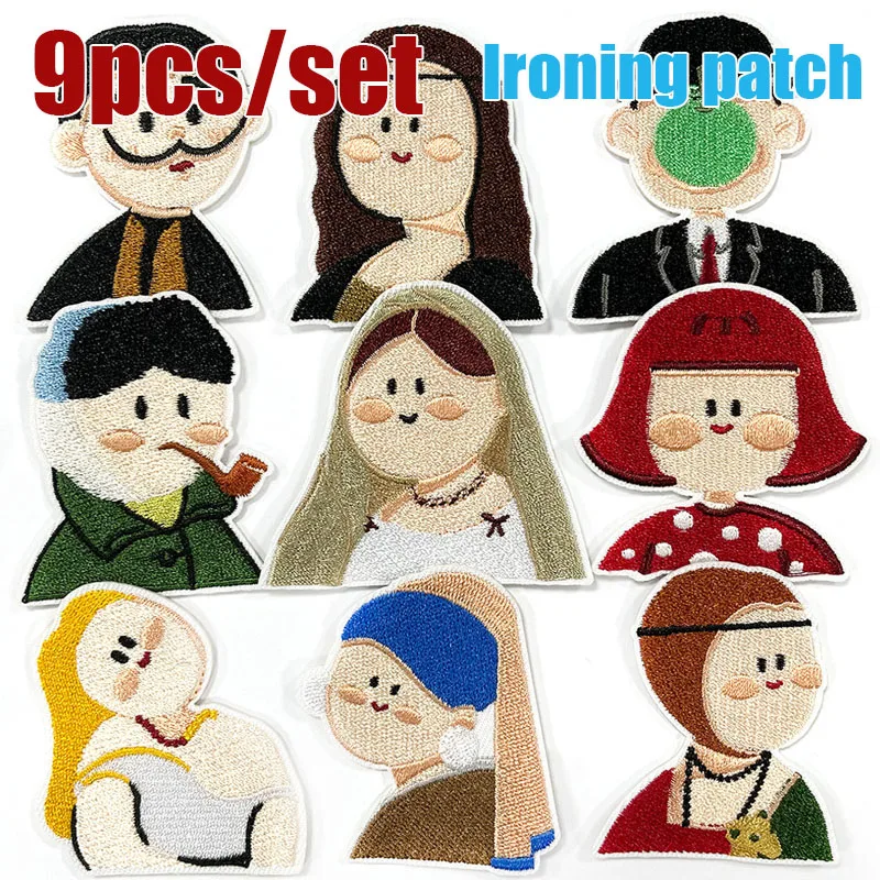 9 шт., мини-художественные реплики, железные нашивки для девочек, нашивки художника с вышивкой, классическая аппликация для шапок, джинсов, курток, рюкзаков
9 шт., мини-художественные реплики, железные нашивки для девочек, нашивки художника с вышивкой, классическая аппликация для шапок, джинсов, курток, рюкзаков