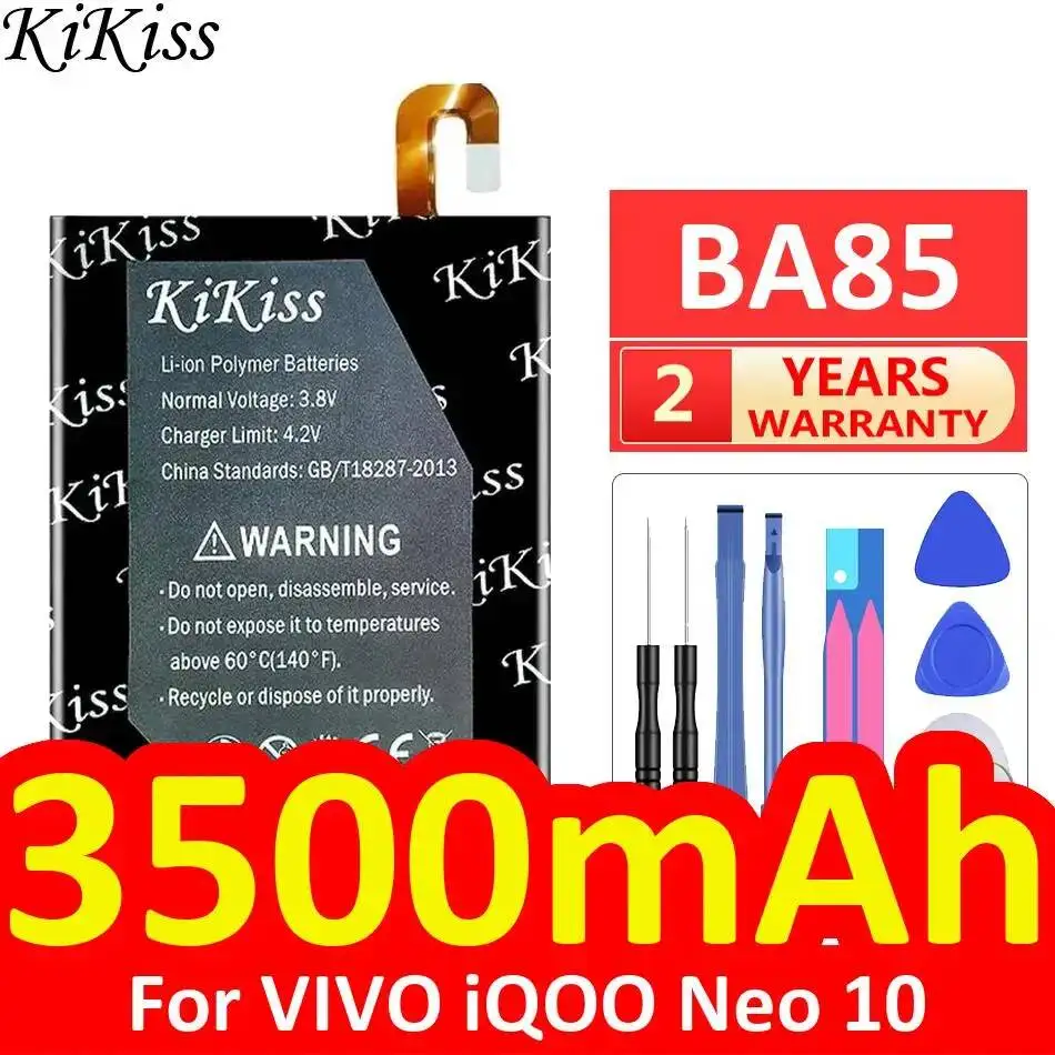 3500Mah BA85 For Vivo Iqoo Neo 10 Stable Mobile Phone Battery Fast Charging
3500Mah BA85 For Vivo Iqoo Neo 10 Stable Mobile Phone Battery Fast Charging