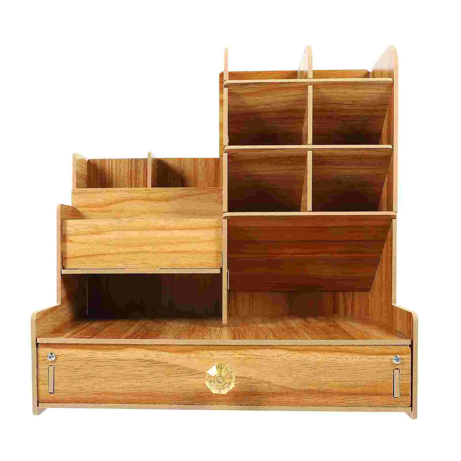 Wooden Desk Organizer Household Pencil Organizer Multi-Function Table Organizer Convenient Desk Pencil Holder For Students
Wooden Desk Organizer Household Pencil Organizer Multi-Function Table Organizer Convenient Desk Pencil Holder For Students
