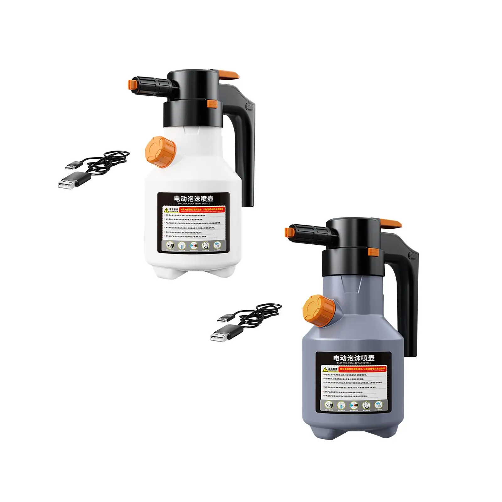 Electric Foam Sprayer Portable Rechargeable 2L Cordless Handheld Foamer for Car Wash Home Car Beauty and Cleaning Garden
Electric Foam Sprayer Portable Rechargeable 2L Cordless Handheld Foamer for Car Wash Home Car Beauty and Cleaning Garden