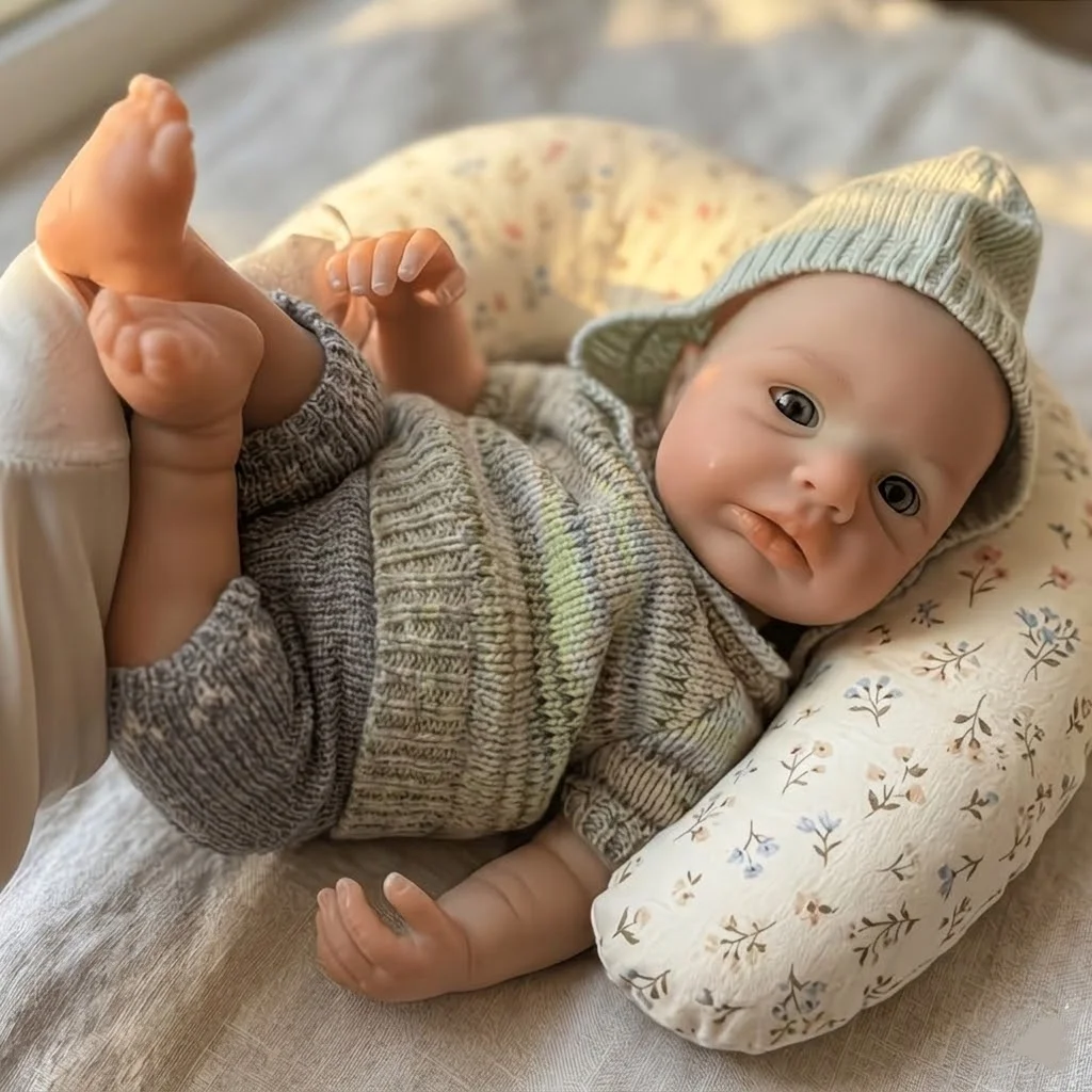 13Inch Washable & Open Mouth Loulou Full Body Silicone Girl Doll With Paint Skin Soft Touch Lifelike Newborn Girl Silicone Doll
13Inch Washable & Open Mouth Loulou Full Body Silicone Girl Doll With Paint Skin Soft Touch Lifelike Newborn Girl Silicone Doll