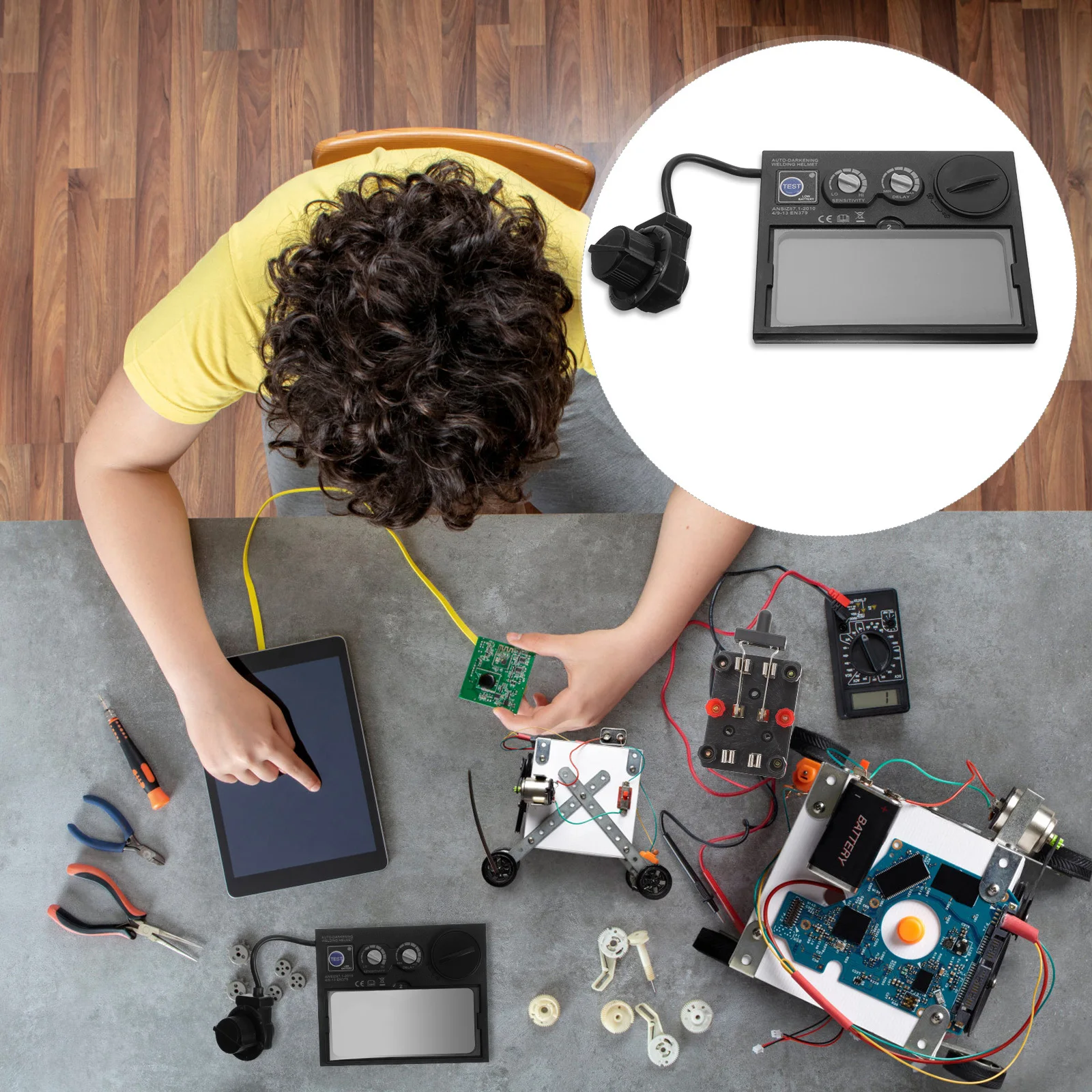 Сменная защитная линза для сварочной маски с автоматическим затемнением, аксессуары и оборудование для сварщика, маска-хамелеон
Сменная защитная линза для сварочной маски с автоматическим затемнением, аксессуары и оборудование для сварщика, маска-хамелеон