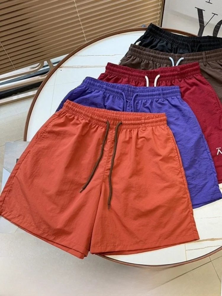 Outdoor Sports Shorts Men Women Quick Dry Elastic Waist Summer Cool Tech Polyester Fiber Standard Fit Couple Shorts
Outdoor Sports Shorts Men Women Quick Dry Elastic Waist Summer Cool Tech Polyester Fiber Standard Fit Couple Shorts
