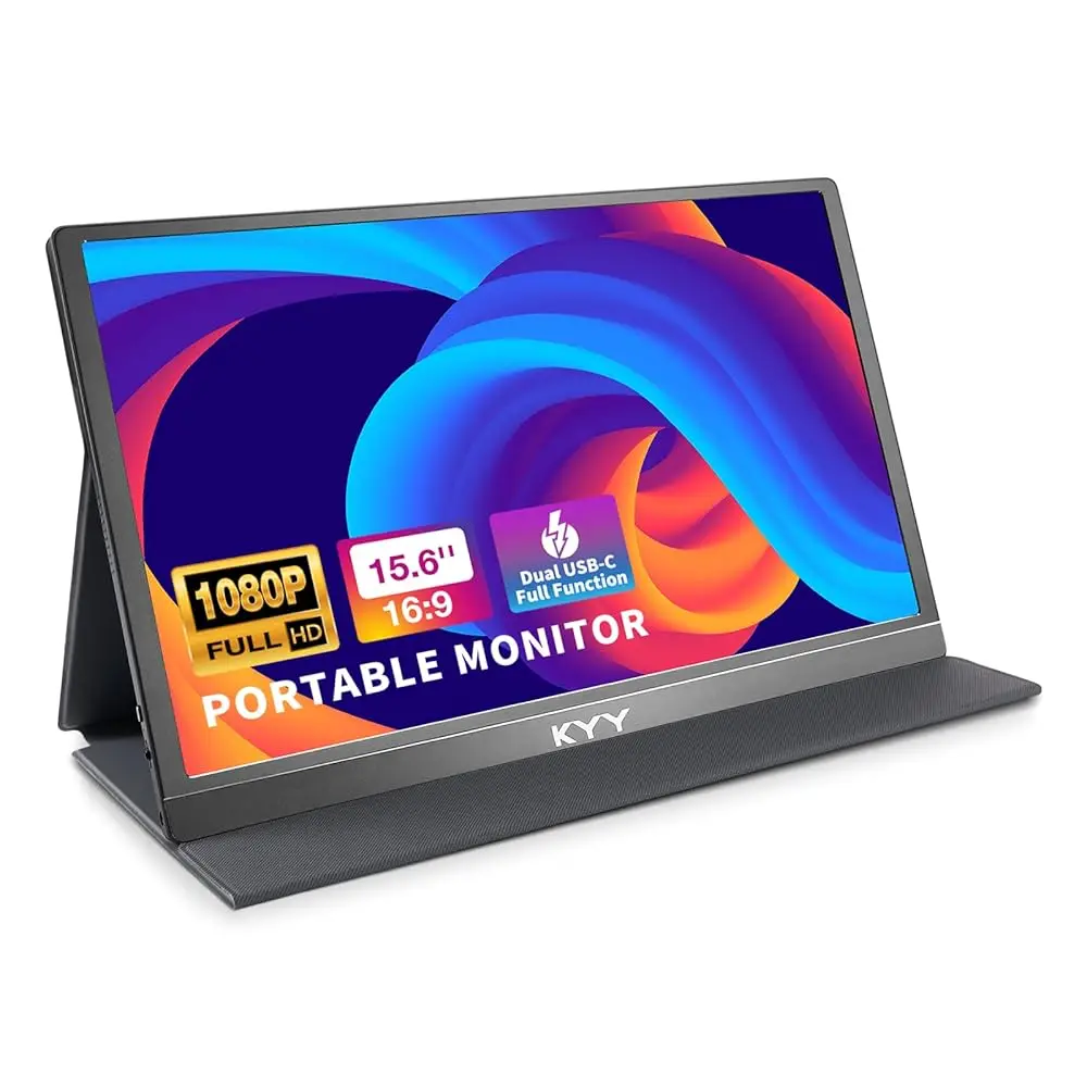 Бесплатная доставка! Портативный монитор для ноутбука - 15.6'' 1080P FHD IPS дисплей с USB-C и HDMI
Бесплатная доставка! Портативный монитор для ноутбука - 15.6'' 1080P FHD IPS дисплей с USB-C и HDMI