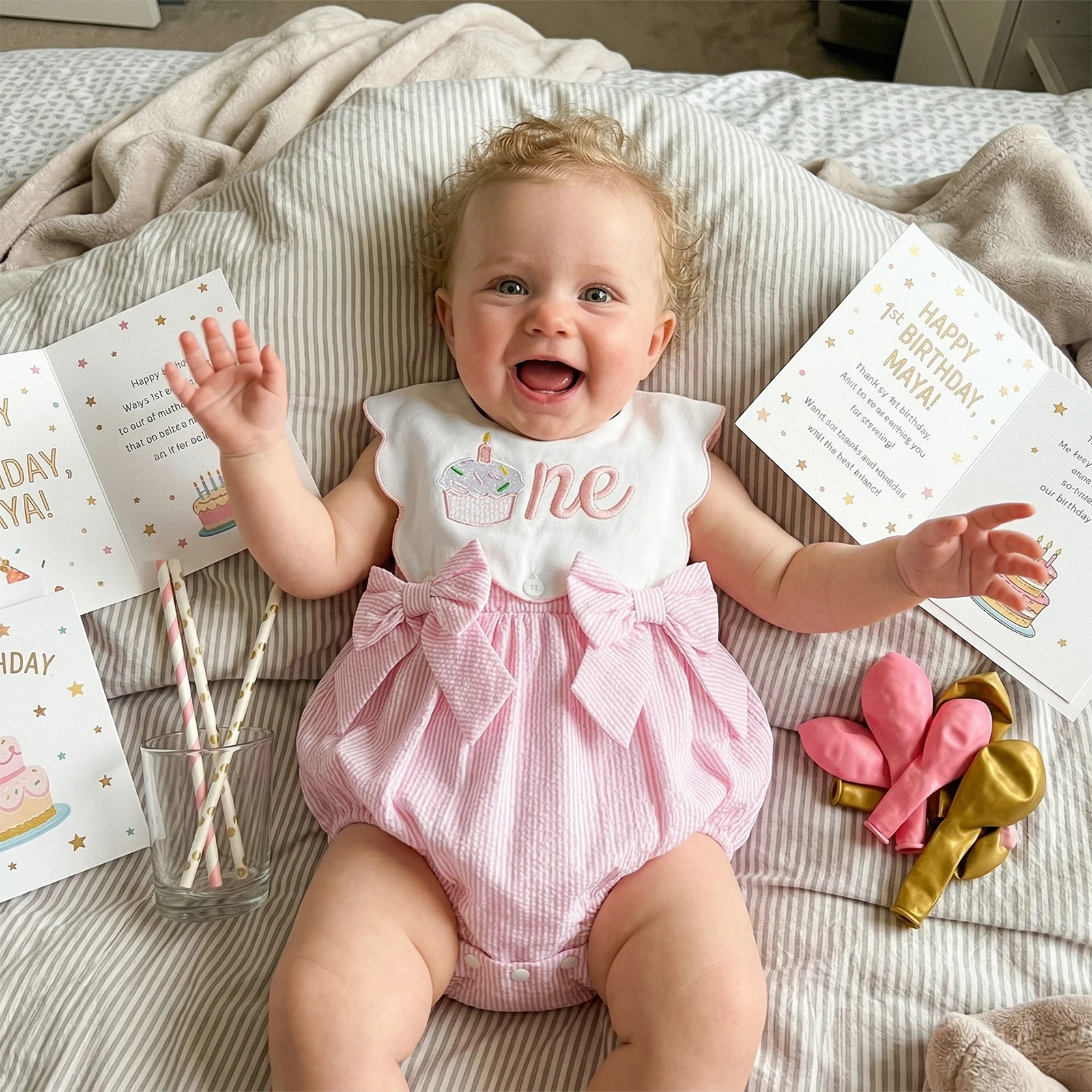Newborn Baby Girl Cake Embroidery Jumpsuits Infant Cotton Birthday Bodysuits Classic Sleeveless Overall Children Romper
Newborn Baby Girl Cake Embroidery Jumpsuits Infant Cotton Birthday Bodysuits Classic Sleeveless Overall Children Romper