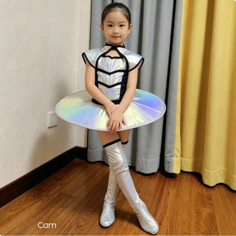 Children's Female Performance Costumes, Futuristic Technology Robots, Cartoon Anime Performance Costumes, Dance Stage Costumes
Children's Female Performance Costumes, Futuristic Technology Robots, Cartoon Anime Performance Costumes, Dance Stage Costumes