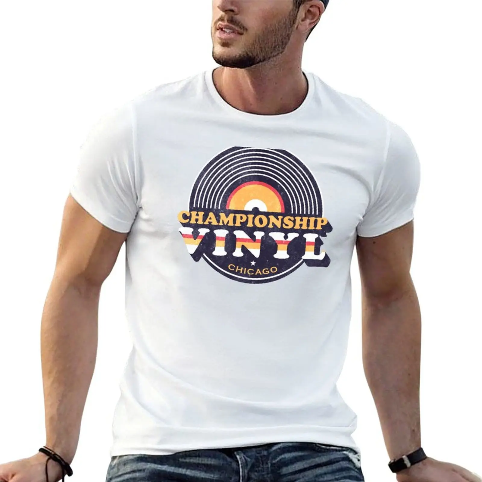 Championship Vinyl T-Shirt t shirts for man slim fit t shirt man luxury man t shirt summer T-Shirt
Championship Vinyl T-Shirt t shirts for man slim fit t shirt man luxury man t shirt summer T-Shirt