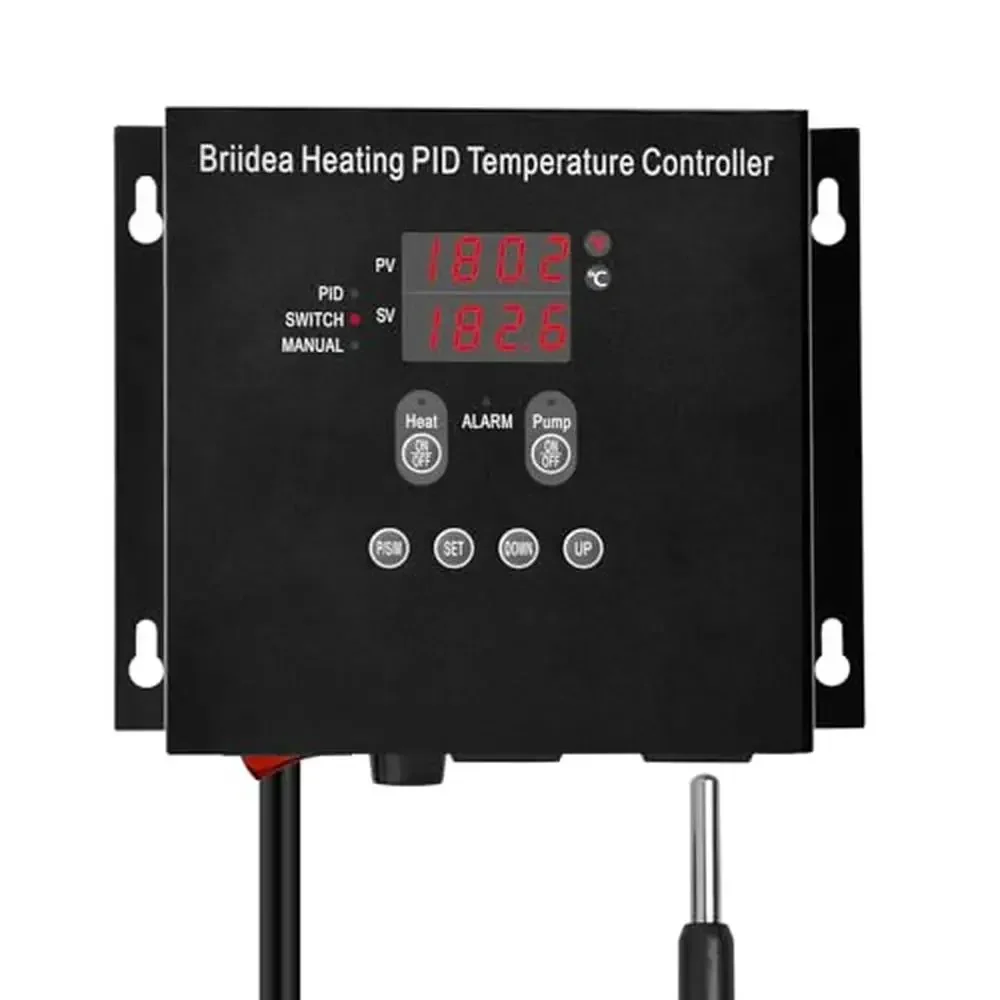 Home Brewing Temperature Controller PID Algorithm Pump Control User-Friendly Interface
Home Brewing Temperature Controller PID Algorithm Pump Control User-Friendly Interface
