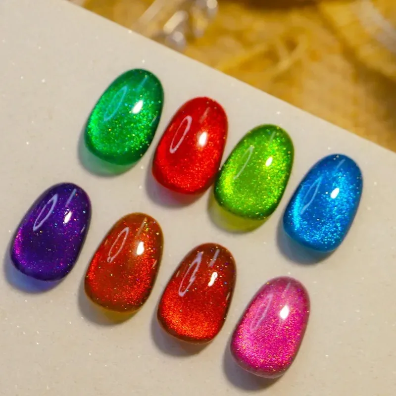 Semi Permanent Lacquer Hybrid Varnish Galaxy Crystal Cat Eye Gel Manicure DIY with Glitter Effect
Semi Permanent Lacquer Hybrid Varnish Galaxy Crystal Cat Eye Gel Manicure DIY with Glitter Effect