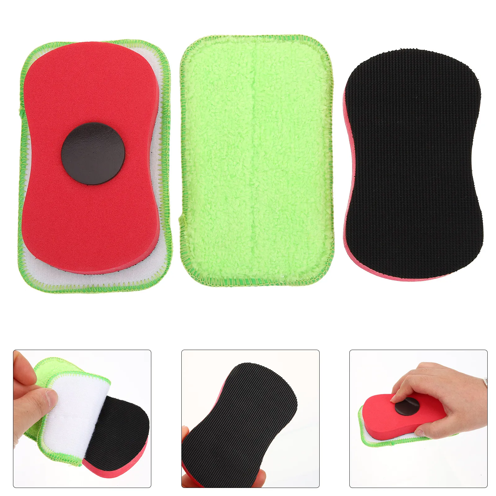 2Pcs Magnetic Eraser for Blackboard Whiteboard Washable Dustless Chalkboard Eraser Reusable Classroom Teaching Tool
2Pcs Magnetic Eraser for Blackboard Whiteboard Washable Dustless Chalkboard Eraser Reusable Classroom Teaching Tool