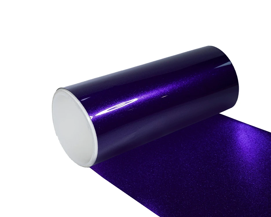 High Quality Purple Color Automotive Wrap Film Vinyl Car Wrap Film TPU Color Change Film
High Quality Purple Color Automotive Wrap Film Vinyl Car Wrap Film TPU Color Change Film