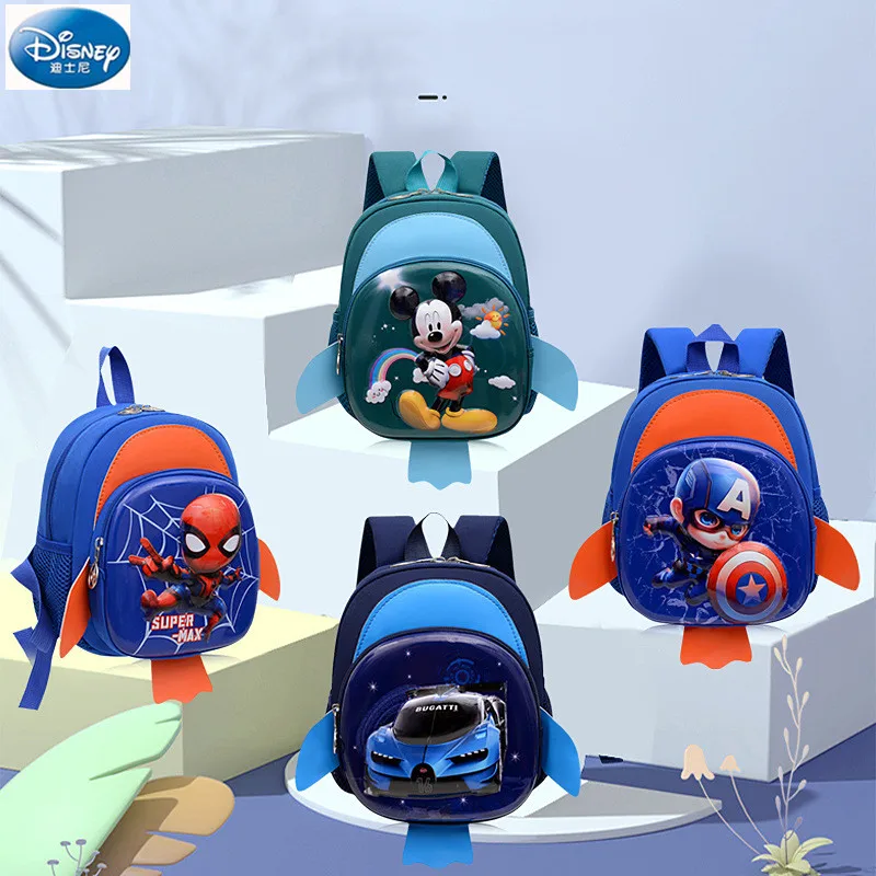 Disney Mickey Boys Kindergarten Backpack Age Spider Man Student Shoulder Orthopedic School Bag Age 2-8 Kids Gifts Mochilas
Disney Mickey Boys Kindergarten Backpack Age Spider Man Student Shoulder Orthopedic School Bag Age 2-8 Kids Gifts Mochilas