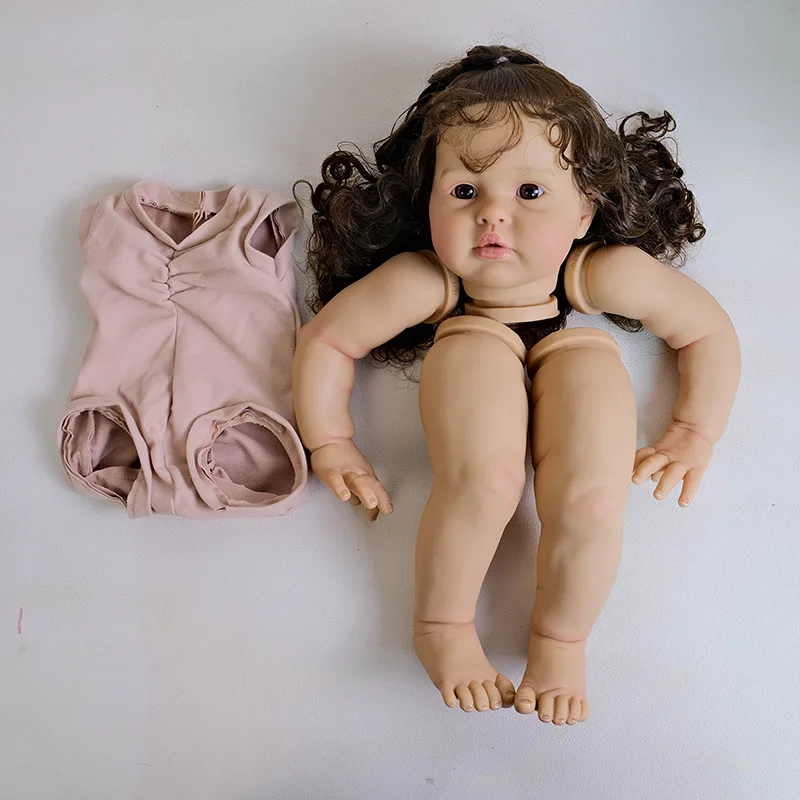 Реалистичный незавершенный набор кукол Reborn для новорожденных Bebe Ellie, окрашенный набор кукол, детали куклы с вьющимися волосами
Реалистичный незавершенный набор кукол Reborn для новорожденных Bebe Ellie, окрашенный набор кукол, детали куклы с вьющимися волосами