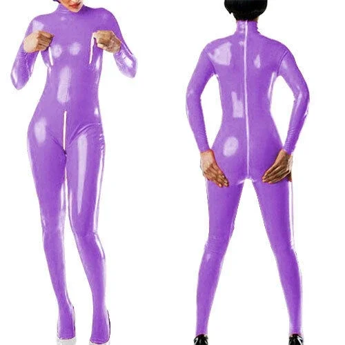 Latex 100% Rubber Gummi Ganzanzug Catsuit Purple Zipper Size S-XXL Halloween
Latex 100% Rubber Gummi Ganzanzug Catsuit Purple Zipper Size S-XXL Halloween