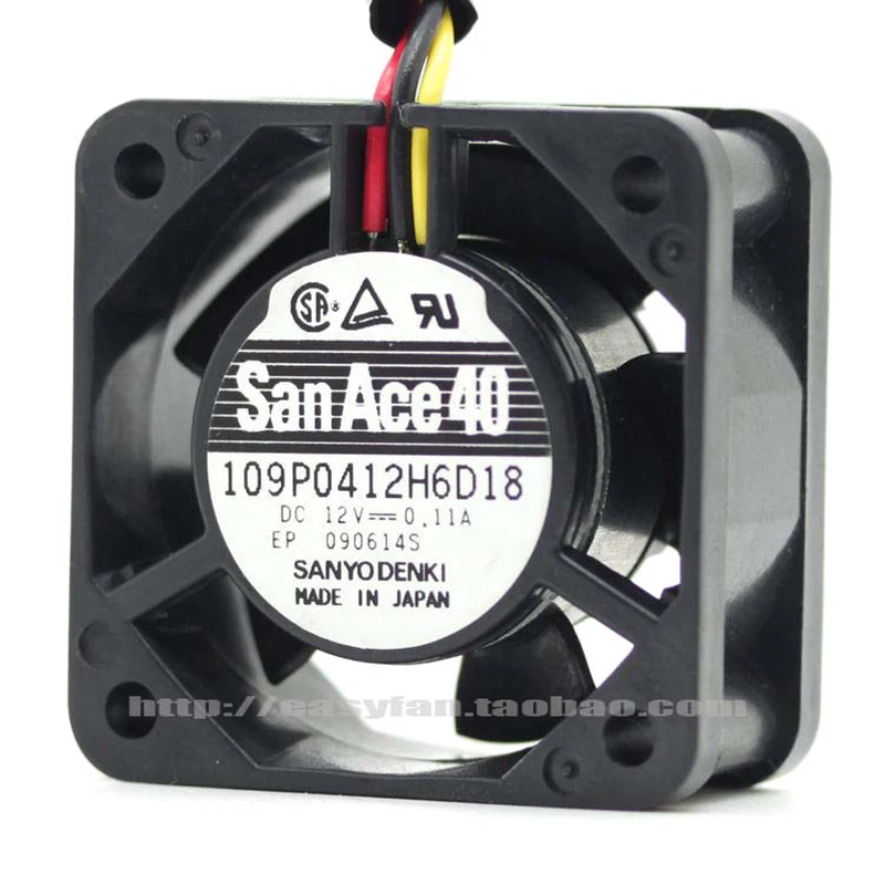 SANYO 109P0412H6D18 4 см 4020 охлаждающий вентилятор с двумя шариками 12 В 40x40x20 мм охлаждающий вентилятор кулер
SANYO 109P0412H6D18 4 см 4020 охлаждающий вентилятор с двумя шариками 12 В 40x40x20 мм охлаждающий вентилятор кулер