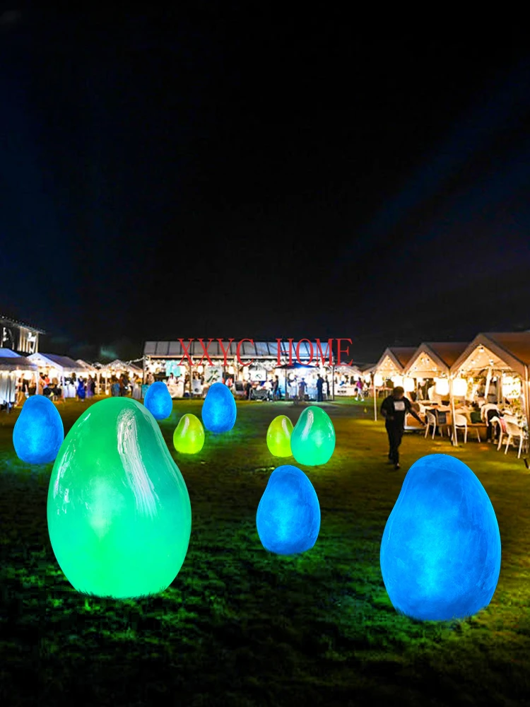 Luminous Sound Colorful Dinosaur Egg Kinder Joy Outdoor Square Scenic Spot Park Lawn Landscape Lamp
Luminous Sound Colorful Dinosaur Egg Kinder Joy Outdoor Square Scenic Spot Park Lawn Landscape Lamp