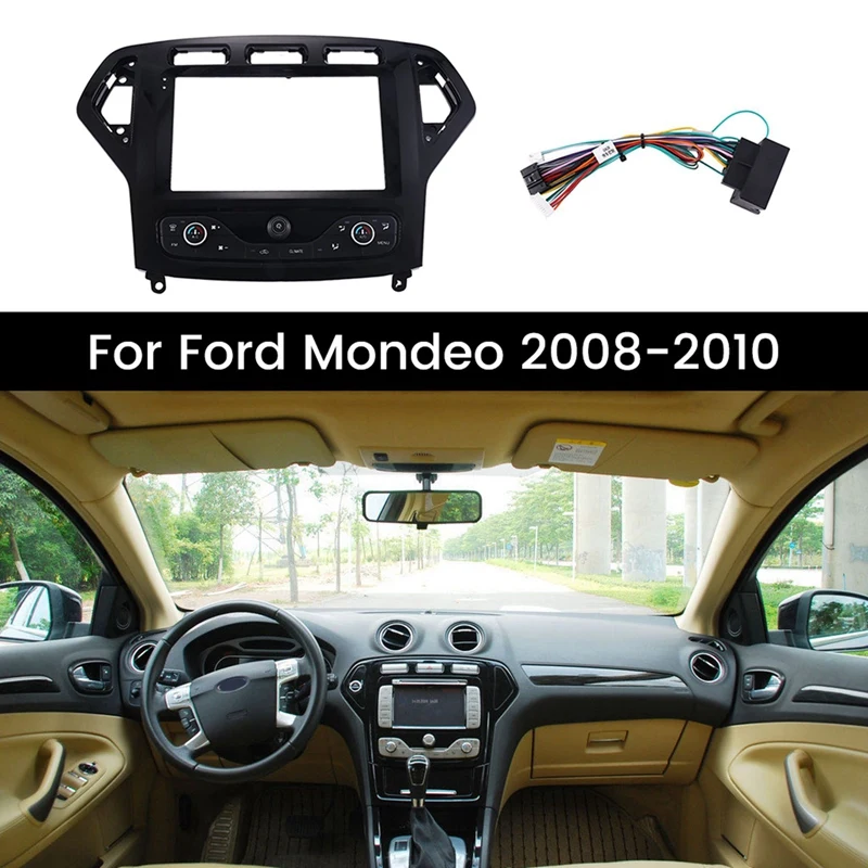 Car Frame Fascia Adapter Canbus Box Decoder For Ford Mondeo 2008-2010 Android Radio Dash Fitting Panel Kit Spare Parts
Car Frame Fascia Adapter Canbus Box Decoder For Ford Mondeo 2008-2010 Android Radio Dash Fitting Panel Kit Spare Parts