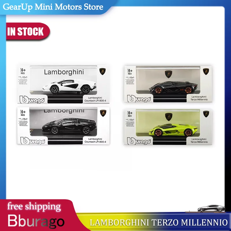 Новинка в наличии: Bburago 1:64 Lamborghini Countach LPI 800-4, литая модель из сплава, миниатюрная модель Terzo Millennio, игрушка для детей
Новинка в наличии: Bburago 1:64 Lamborghini Countach LPI 800-4, литая модель из сплава, миниатюрная модель Terzo Millennio, игрушка для детей