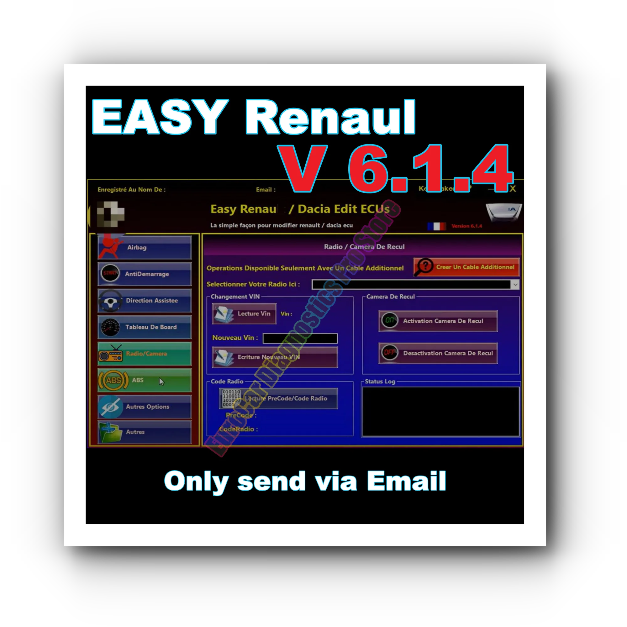 BEST Easy Renaol 6.1.4 Software for Renaol ECU Programmer Clear Crash Airbag Card Keys UCH Cleaner WORK with OBDLink Renolink
BEST Easy Renaol 6.1.4 Software for Renaol ECU Programmer Clear Crash Airbag Card Keys UCH Cleaner WORK with OBDLink Renolink