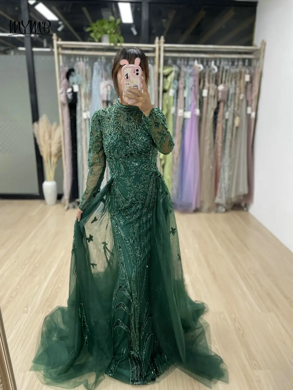 MYMB Muslim Green Luxury Beaded Diamonds Mermaid Evening Gown 2024 Elegant Long Sleeves Floor Length Women Formal Party Dresses
MYMB Muslim Green Luxury Beaded Diamonds Mermaid Evening Gown 2024 Elegant Long Sleeves Floor Length Women Formal Party Dresses
