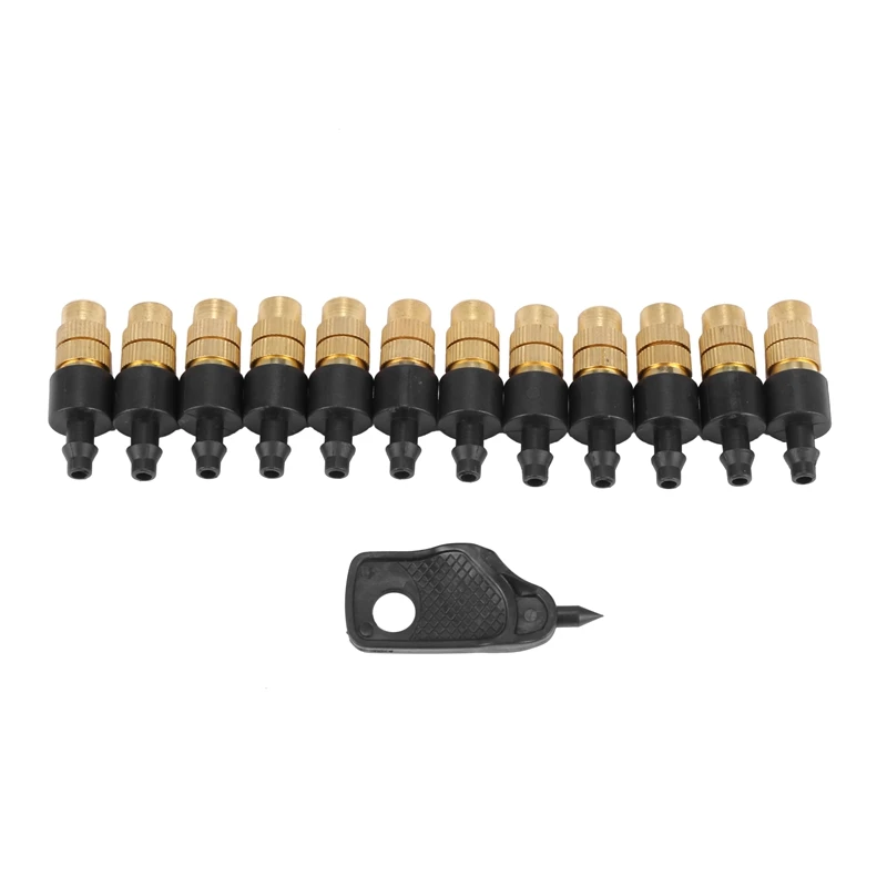 T02C!-12 Set Copper Adjustable Spray Nozzle Spray Atomization Copper Capillary Effect Take 47 Factory Adjustable Irrigation Drip
T02C!-12 Set Copper Adjustable Spray Nozzle Spray Atomization Copper Capillary Effect Take 47 Factory Adjustable Irrigation Drip