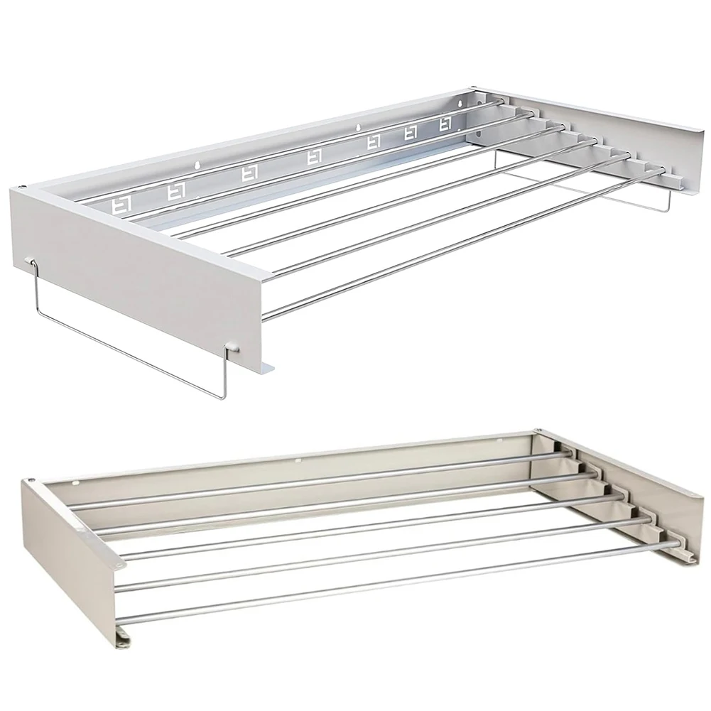 Wall Mounted Clothes Drying Rack Indoor, Retractable Towel Drying Rack, Space Saving, Invisible Drying Rack Clothing Collapsible
Wall Mounted Clothes Drying Rack Indoor, Retractable Towel Drying Rack, Space Saving, Invisible Drying Rack Clothing Collapsible