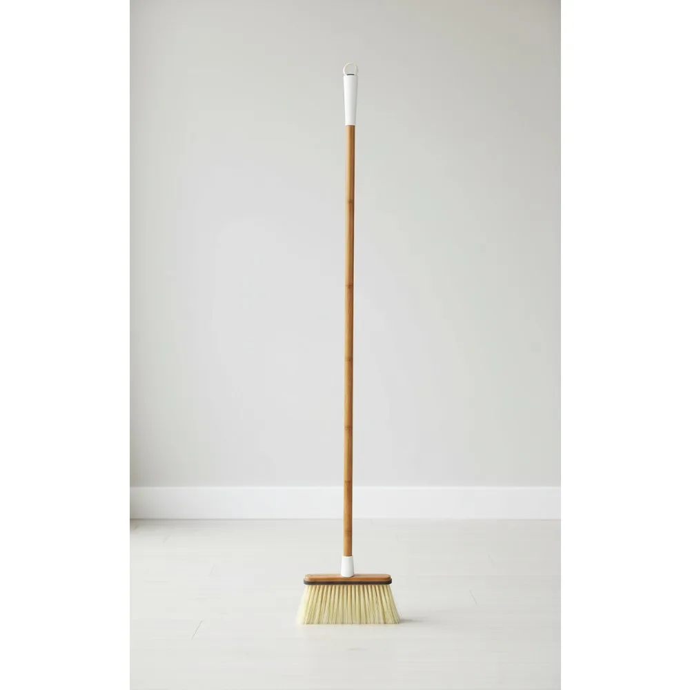 Angled Bamboo Broom with Stiff Bristles for Pet Hair, Kitchen & Garage Cleaning - Precision in Tight Spaces
Angled Bamboo Broom with Stiff Bristles for Pet Hair, Kitchen & Garage Cleaning - Precision in Tight Spaces