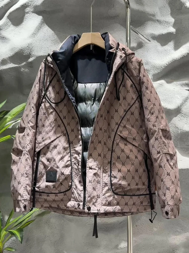 Мужская уличная ветрозащитная хлопковая куртка с капюшоном, зимняя модная молодежная универсальная хлопковая одежда с принтом Haome
Мужская уличная ветрозащитная хлопковая куртка с капюшоном, зимняя модная молодежная универсальная хлопковая одежда с принтом Haome