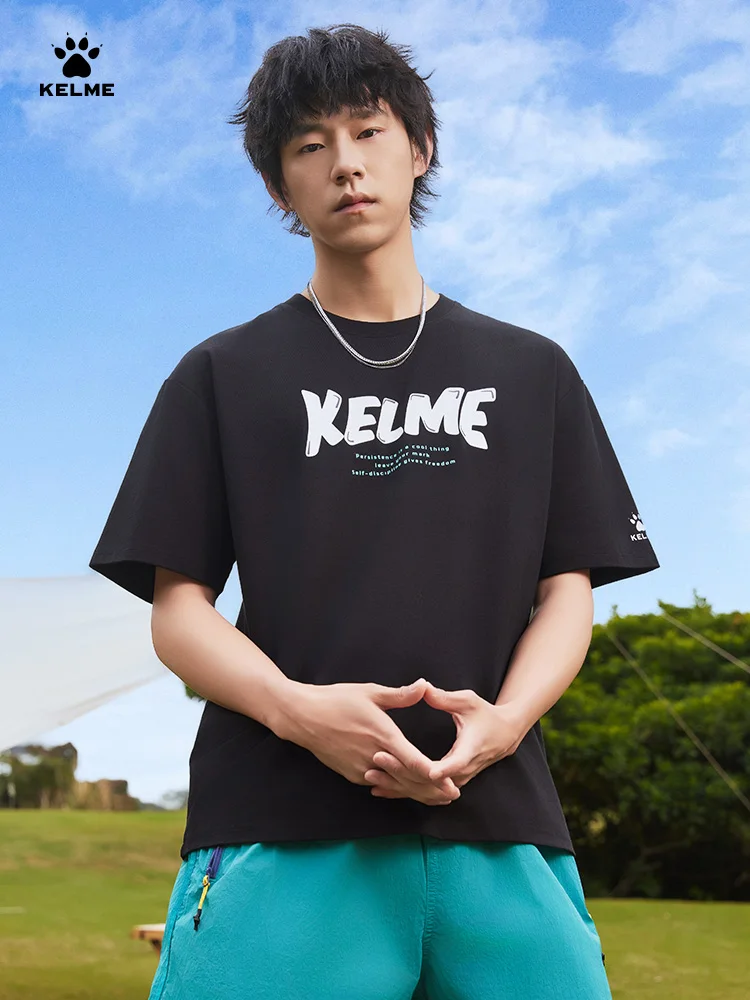 Kelme Men's Sports Short-sleeved Outdoor Running Breathable T-shirt Loose Round Neck Quick-drying T-shirt Football Top
Kelme Men's Sports Short-sleeved Outdoor Running Breathable T-shirt Loose Round Neck Quick-drying T-shirt Football Top