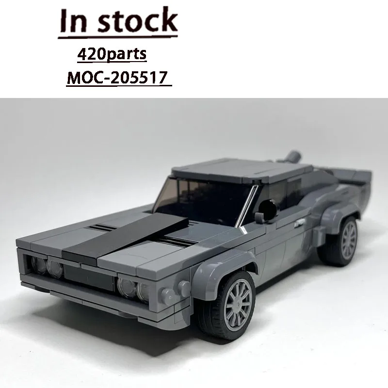 MOC-205517 New Sports Iconic Supercar Racing Building Block Model 420 Parts Creative Birthday Toy Gift for Boys and Children
MOC-205517 New Sports Iconic Supercar Racing Building Block Model 420 Parts Creative Birthday Toy Gift for Boys and Children