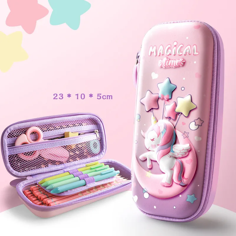 3D EVA Unicorn Cute Pencil Case Cartoon Stationery Box Girls Color Pencil Cases Box Student Kawaii Pen Case School Supplies Gift
3D EVA Unicorn Cute Pencil Case Cartoon Stationery Box Girls Color Pencil Cases Box Student Kawaii Pen Case School Supplies Gift