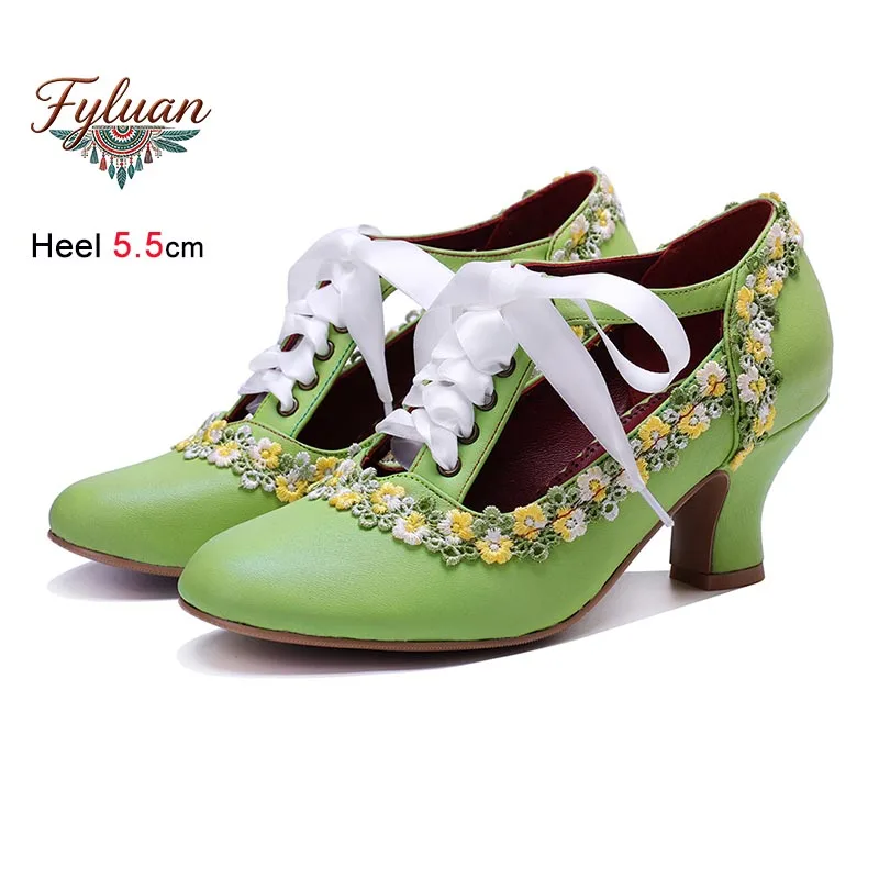 Light Green Women Pumps 2026 New Round Toe Lace Up Sheepskin Single Shoes Nation Style Spring Summer New 5.5CM Coarse Heel Shoes
Light Green Women Pumps 2026 New Round Toe Lace Up Sheepskin Single Shoes Nation Style Spring Summer New 5.5CM Coarse Heel Shoes