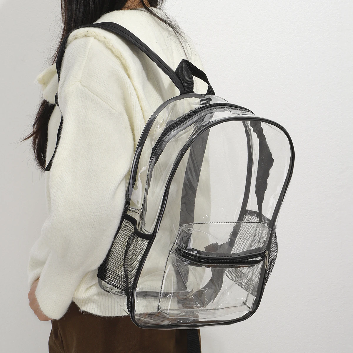 PVC Backpack with Large Capacity, Storage Bag, Waterproof and Anti Fouling Bag, Organizer Bag, Women's Backpack
PVC Backpack with Large Capacity, Storage Bag, Waterproof and Anti Fouling Bag, Organizer Bag, Women's Backpack