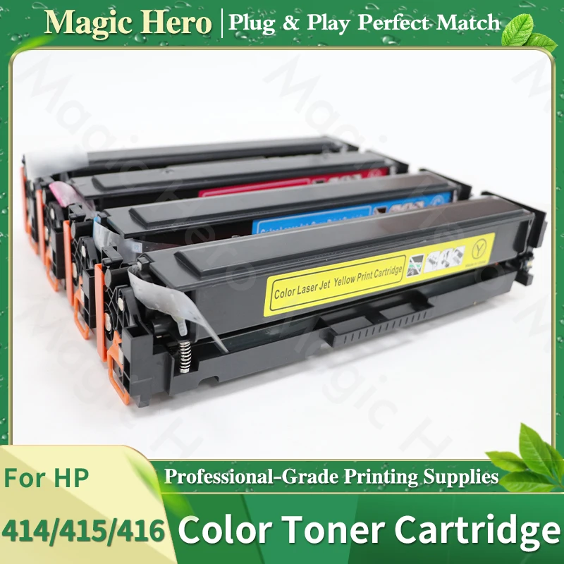 414A 415A 416A Toner Cartridge Compatible For HP Laserjet Pro M454 M454dw/nw MFP M479 M479dw M479fdw M479fdn Printer With Chip
414A 415A 416A Toner Cartridge Compatible For HP Laserjet Pro M454 M454dw/nw MFP M479 M479dw M479fdw M479fdn Printer With Chip