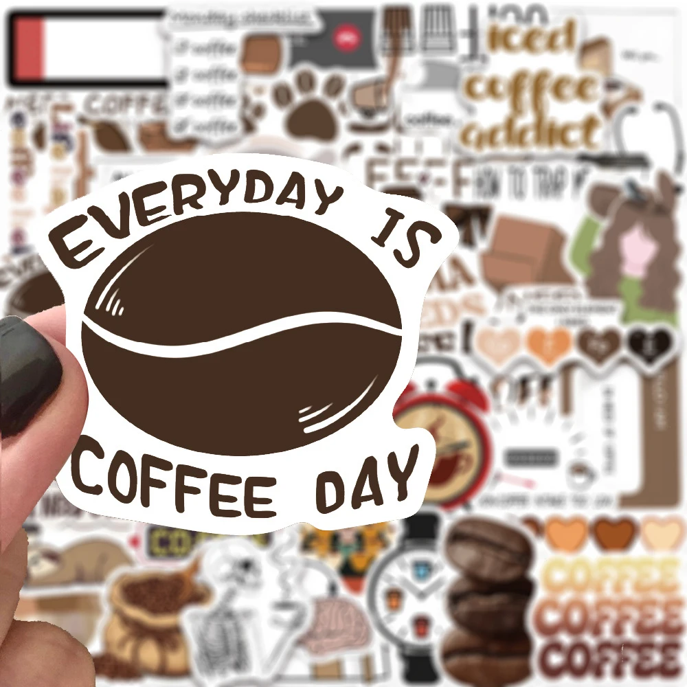 10/30/50pcs INS Style Cartoon Coffee Addict Stickers Decal DIY Suitcase Phone Skateboard Helmet Cute Decoration Sticker Toy Gift
10/30/50pcs INS Style Cartoon Coffee Addict Stickers Decal DIY Suitcase Phone Skateboard Helmet Cute Decoration Sticker Toy Gift
