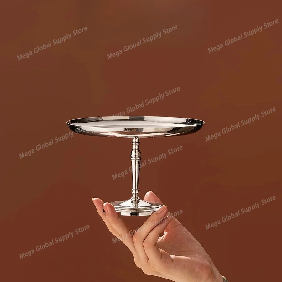 Stainless Steel Small Cake Stand, Dessert Display Stand, Cake Plate, High-foot Cake Cup for Cup Cakes, Fruits, Cookies, Snacks
Stainless Steel Small Cake Stand, Dessert Display Stand, Cake Plate, High-foot Cake Cup for Cup Cakes, Fruits, Cookies, Snacks