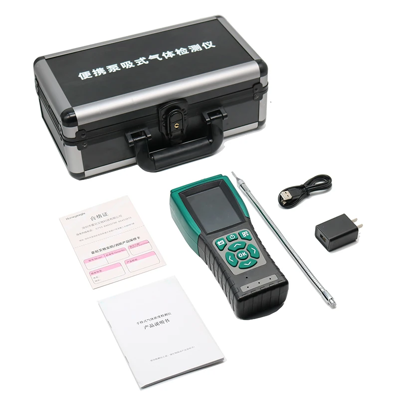 Portable 6-in-1 Gas Analyzer | Pump Suction for Confined Spaces & VOC Monitoring
Portable 6-in-1 Gas Analyzer | Pump Suction for Confined Spaces & VOC Monitoring
