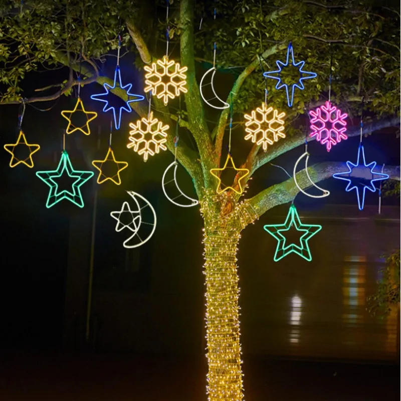 Outdoor Garden Party Holiday Landscape Decoration Light Emitting Diode Tree Hanging Colored Neon
Outdoor Garden Party Holiday Landscape Decoration Light Emitting Diode Tree Hanging Colored Neon