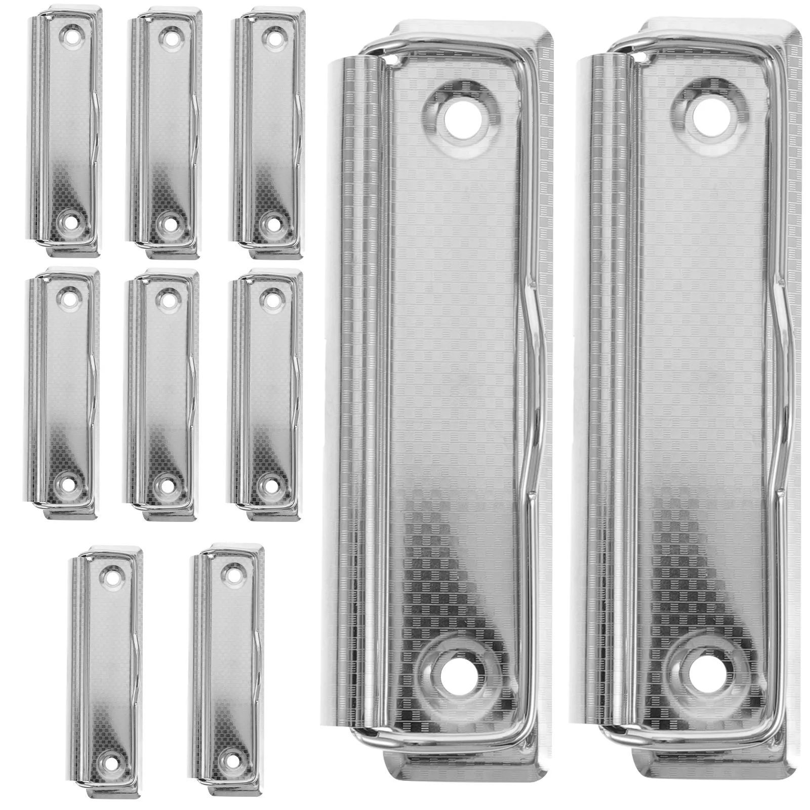 10Pcs Multifunctional Clipboards Clips with Rivets Sturdy File Clamps for Office School Workshop Kitchen Memo Photo Note Display
10Pcs Multifunctional Clipboards Clips with Rivets Sturdy File Clamps for Office School Workshop Kitchen Memo Photo Note Display