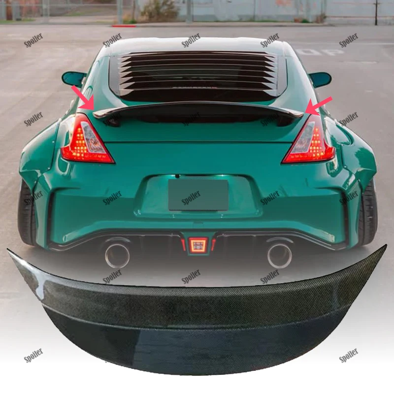 For Nissan 370Z Z34 Carbon Fiber Trunk Wing 09 onwards AJT3 Style Car Styling Rear Spoiler 2009-2010-2011-2012-2013-2014-2015
For Nissan 370Z Z34 Carbon Fiber Trunk Wing 09 onwards AJT3 Style Car Styling Rear Spoiler 2009-2010-2011-2012-2013-2014-2015
