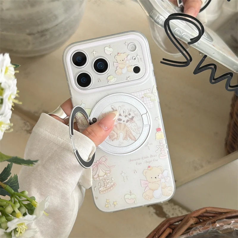 Kawaii Bear Cat 360 Phone Case for iPhone 15 16 17 Pro Max Clear Glitter Shockproof Protective Cover Lovely Aesthetic Case Girls
Kawaii Bear Cat 360 Phone Case for iPhone 15 16 17 Pro Max Clear Glitter Shockproof Protective Cover Lovely Aesthetic Case Girls