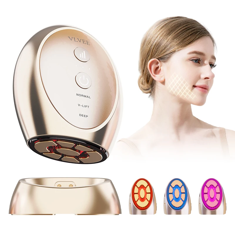 Аппарат для лифтинга лица VLVEE Facial Collagen Beauty Device с микротоками EMS, массажер для подтяжки кожи, горячий компресс для ухода.
Аппарат для лифтинга лица VLVEE Facial Collagen Beauty Device с микротоками EMS, массажер для подтяжки кожи, горячий компресс для ухода.