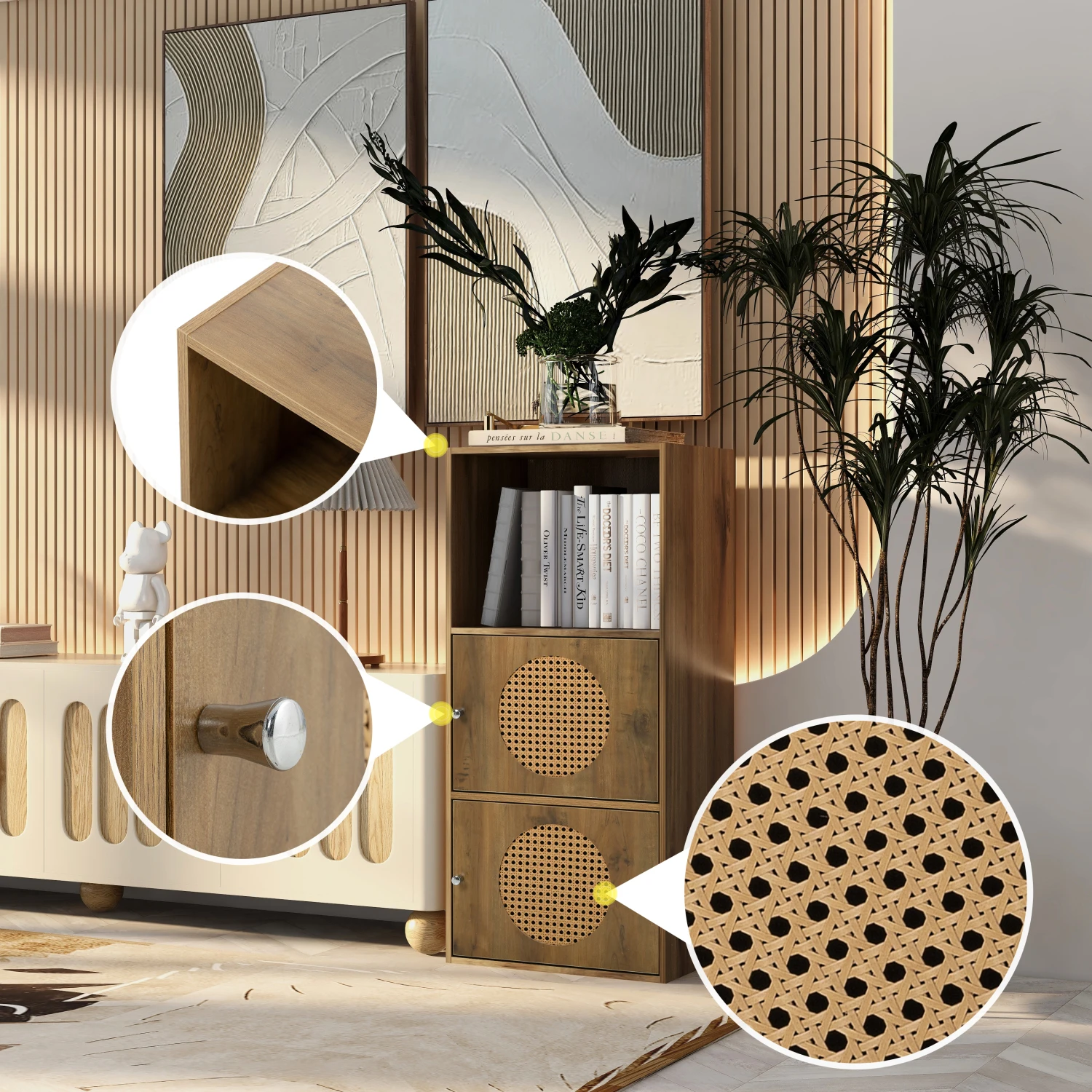 Bathroom storage cabinet,small storage cabinet,ratten locker, 2 door cabinet,living room, bedroom, home office floor cabinet, ru
Bathroom storage cabinet,small storage cabinet,ratten locker, 2 door cabinet,living room, bedroom, home office floor cabinet, ru