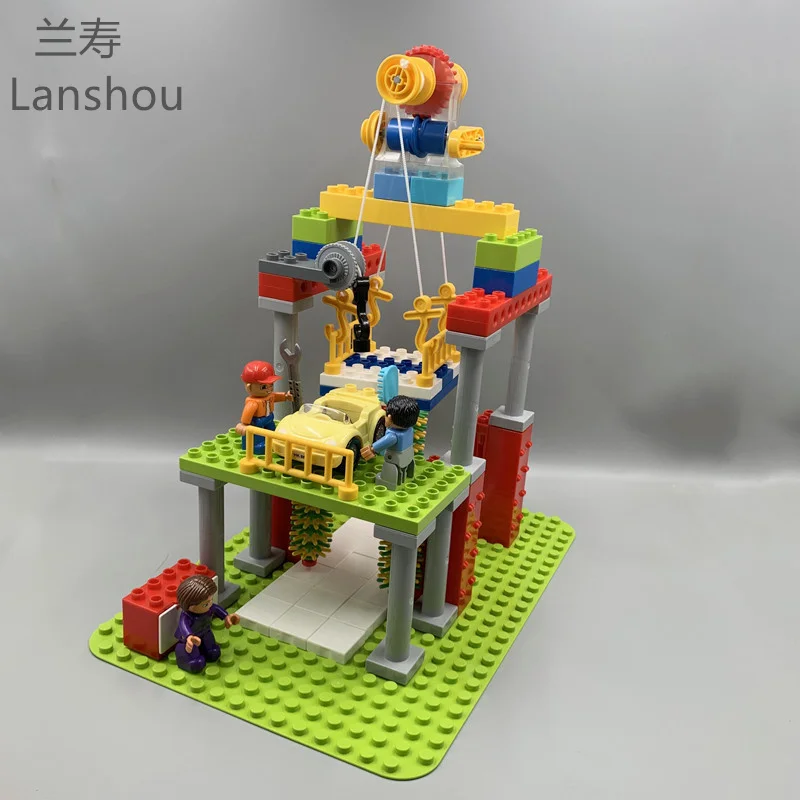 Big Building Blocks Compatible Large Car Wash Center Vehicle Parking City Traffic Kids Educational Toys Diy Bricks Expert Blocks
Big Building Blocks Compatible Large Car Wash Center Vehicle Parking City Traffic Kids Educational Toys Diy Bricks Expert Blocks